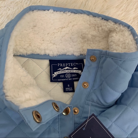 Lauren James Quilted Fleece Pullover - Picture 3 of 5